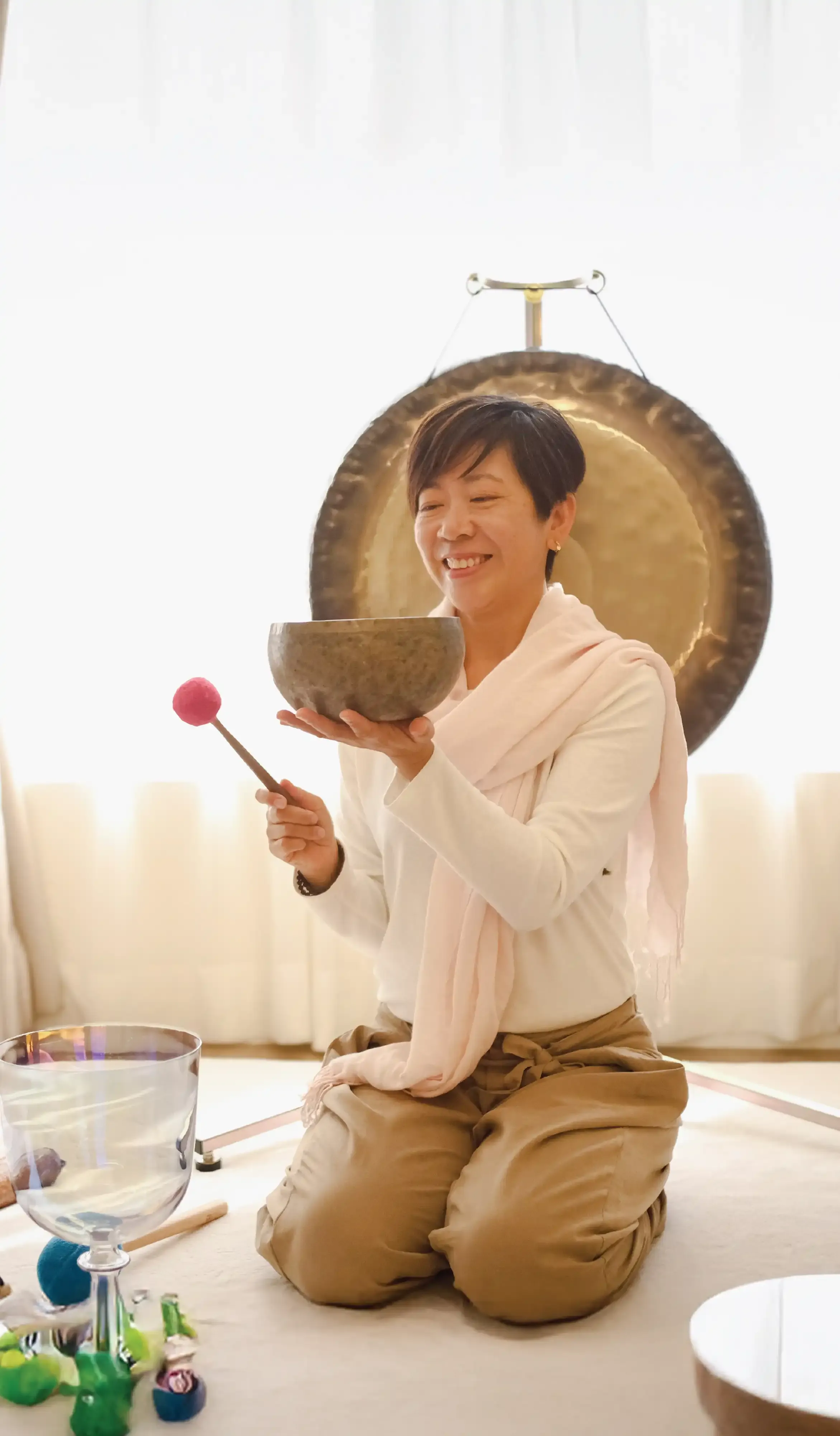 五行銅鑼頌缽音療私人課